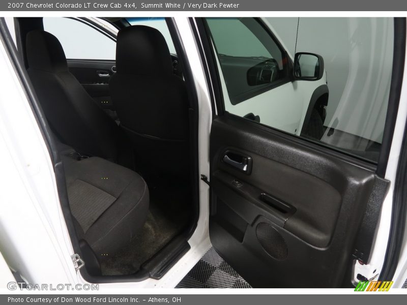 Summit White / Very Dark Pewter 2007 Chevrolet Colorado LT Crew Cab 4x4