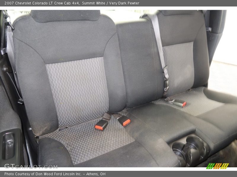 Summit White / Very Dark Pewter 2007 Chevrolet Colorado LT Crew Cab 4x4