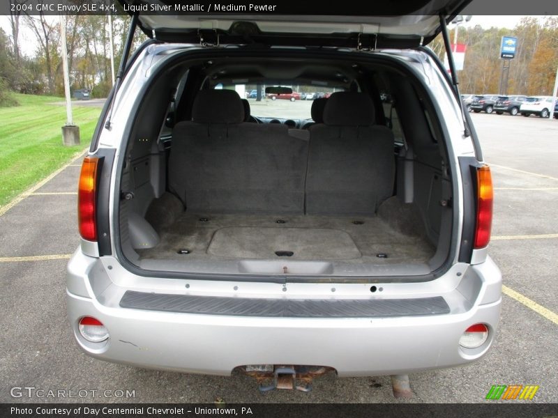 Liquid Silver Metallic / Medium Pewter 2004 GMC Envoy SLE 4x4