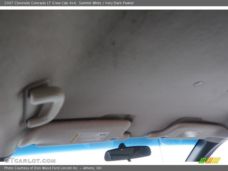 Summit White / Very Dark Pewter 2007 Chevrolet Colorado LT Crew Cab 4x4