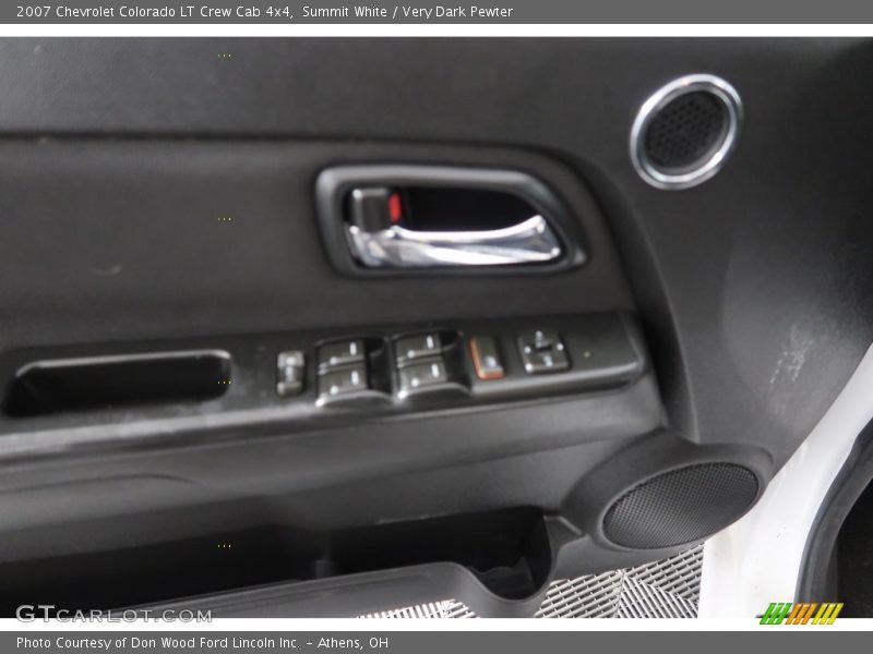 Summit White / Very Dark Pewter 2007 Chevrolet Colorado LT Crew Cab 4x4