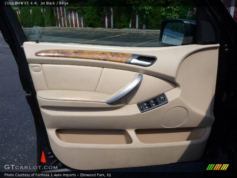 Jet Black / Beige 2001 BMW X5 4.4i