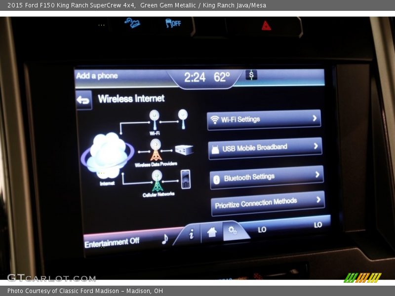 Green Gem Metallic / King Ranch Java/Mesa 2015 Ford F150 King Ranch SuperCrew 4x4