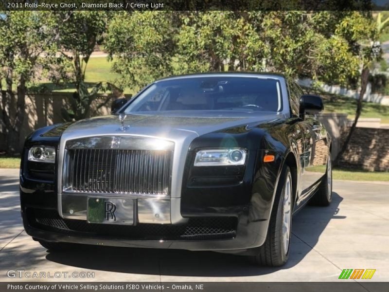 Diamond Black / Creme Light 2011 Rolls-Royce Ghost