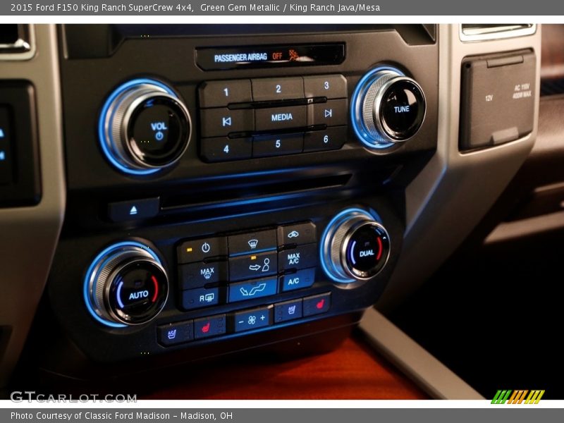 Green Gem Metallic / King Ranch Java/Mesa 2015 Ford F150 King Ranch SuperCrew 4x4