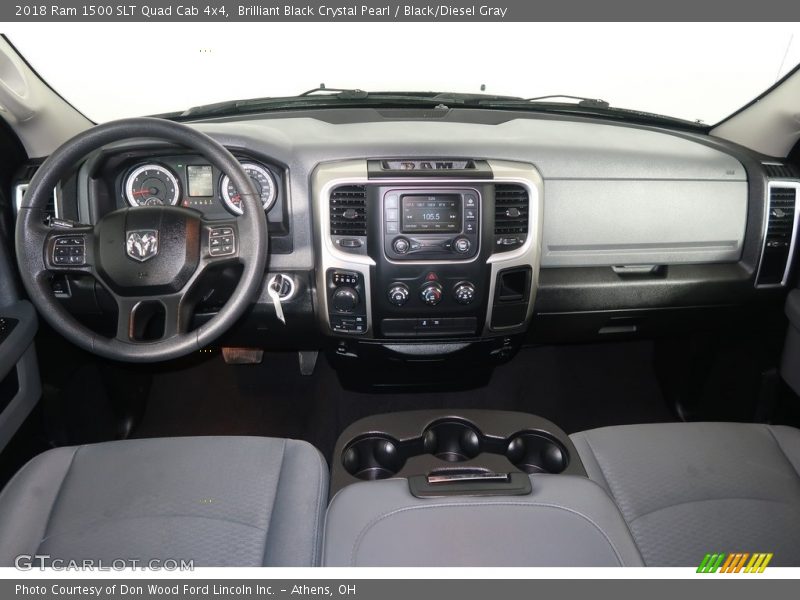 Dashboard of 2018 1500 SLT Quad Cab 4x4