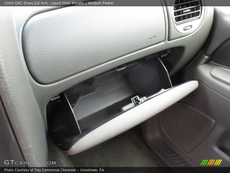 Liquid Silver Metallic / Medium Pewter 2004 GMC Envoy SLE 4x4