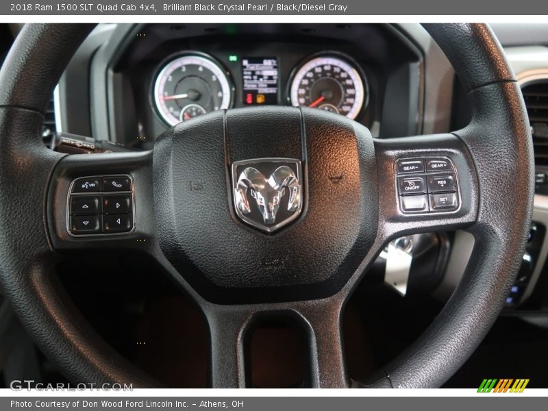  2018 1500 SLT Quad Cab 4x4 Steering Wheel
