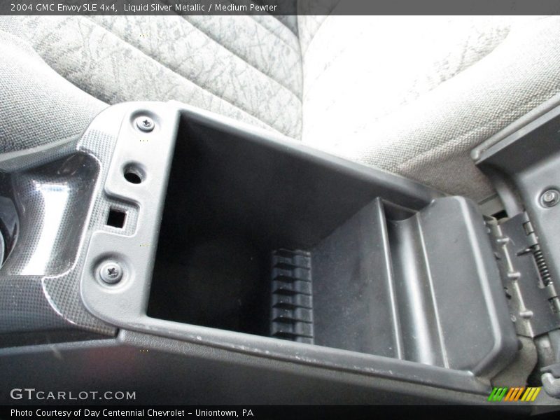 Liquid Silver Metallic / Medium Pewter 2004 GMC Envoy SLE 4x4