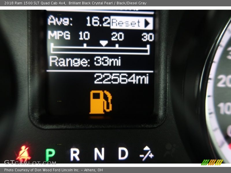 Brilliant Black Crystal Pearl / Black/Diesel Gray 2018 Ram 1500 SLT Quad Cab 4x4