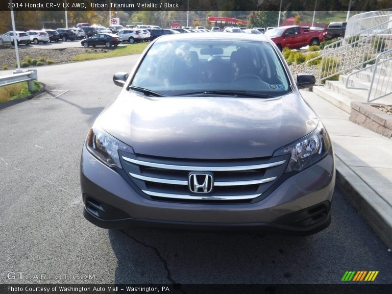 Urban Titanium Metallic / Black 2014 Honda CR-V LX AWD