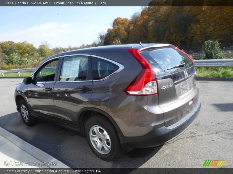 Urban Titanium Metallic / Black 2014 Honda CR-V LX AWD