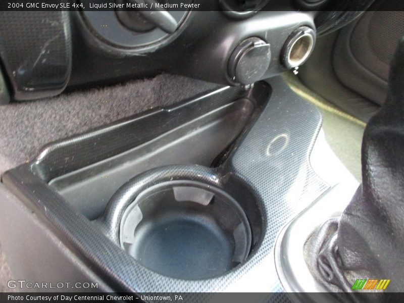 Liquid Silver Metallic / Medium Pewter 2004 GMC Envoy SLE 4x4