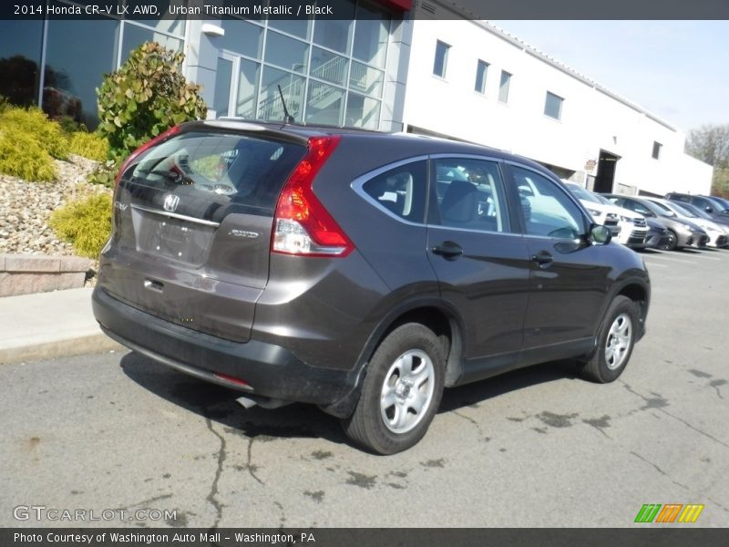 Urban Titanium Metallic / Black 2014 Honda CR-V LX AWD