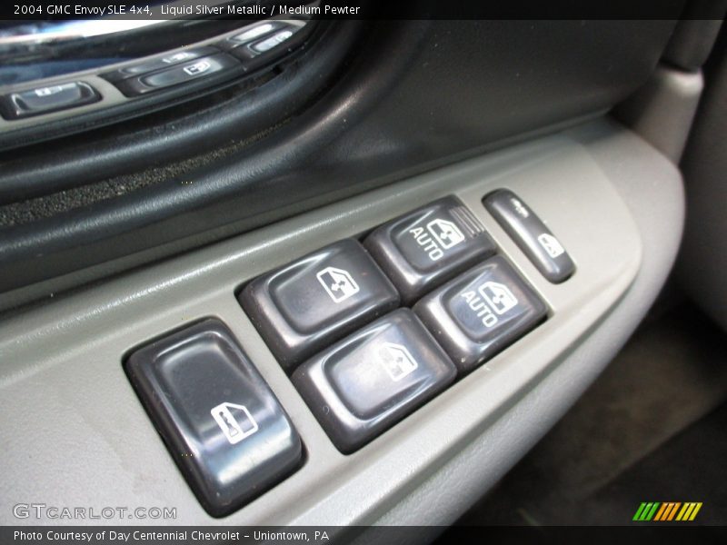 Liquid Silver Metallic / Medium Pewter 2004 GMC Envoy SLE 4x4