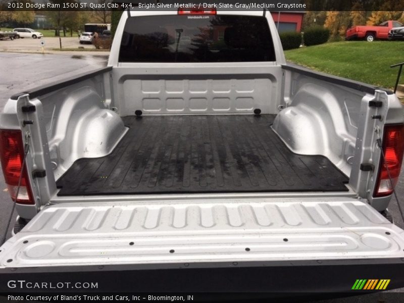 Bright Silver Metallic / Dark Slate Gray/Medium Graystone 2012 Dodge Ram 1500 ST Quad Cab 4x4