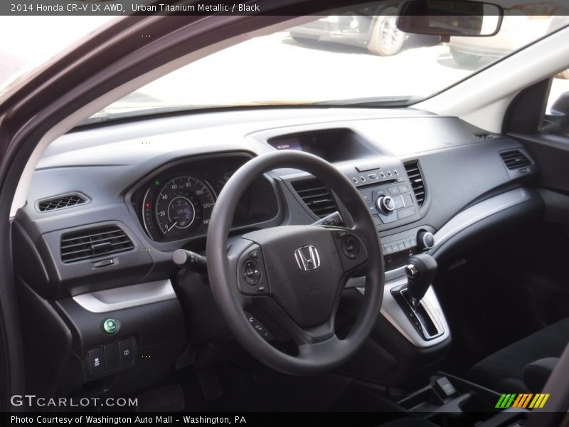 Urban Titanium Metallic / Black 2014 Honda CR-V LX AWD