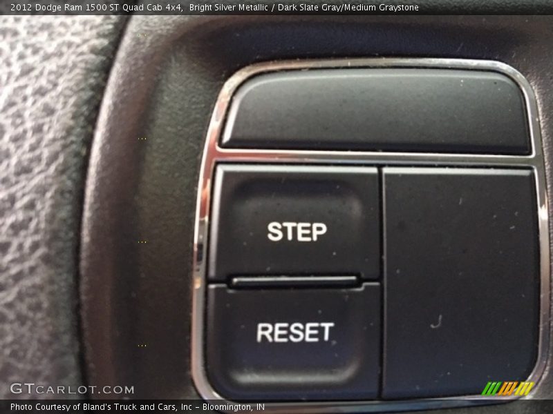 Bright Silver Metallic / Dark Slate Gray/Medium Graystone 2012 Dodge Ram 1500 ST Quad Cab 4x4