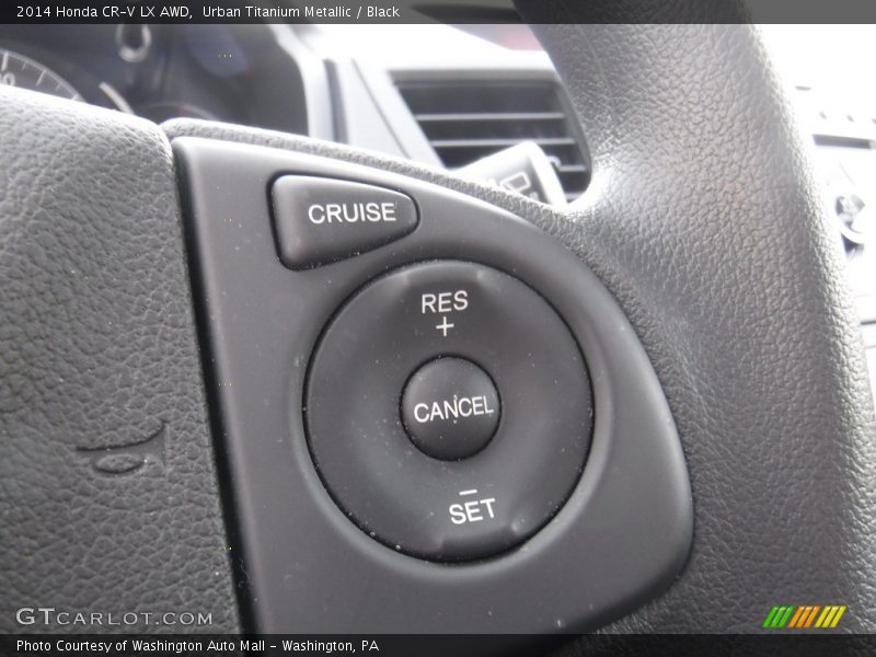 Urban Titanium Metallic / Black 2014 Honda CR-V LX AWD