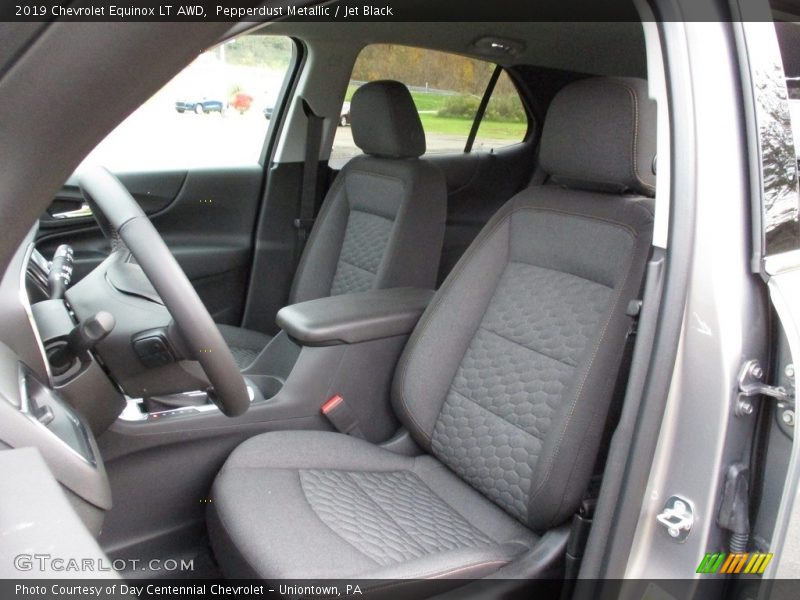 Pepperdust Metallic / Jet Black 2019 Chevrolet Equinox LT AWD