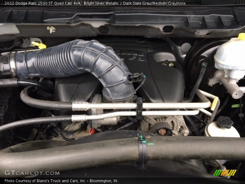 Bright Silver Metallic / Dark Slate Gray/Medium Graystone 2012 Dodge Ram 1500 ST Quad Cab 4x4