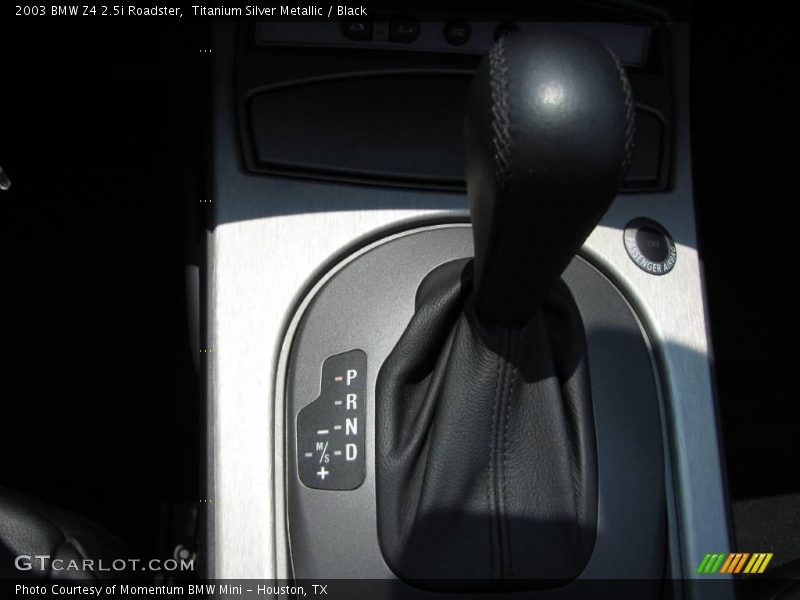 Titanium Silver Metallic / Black 2003 BMW Z4 2.5i Roadster