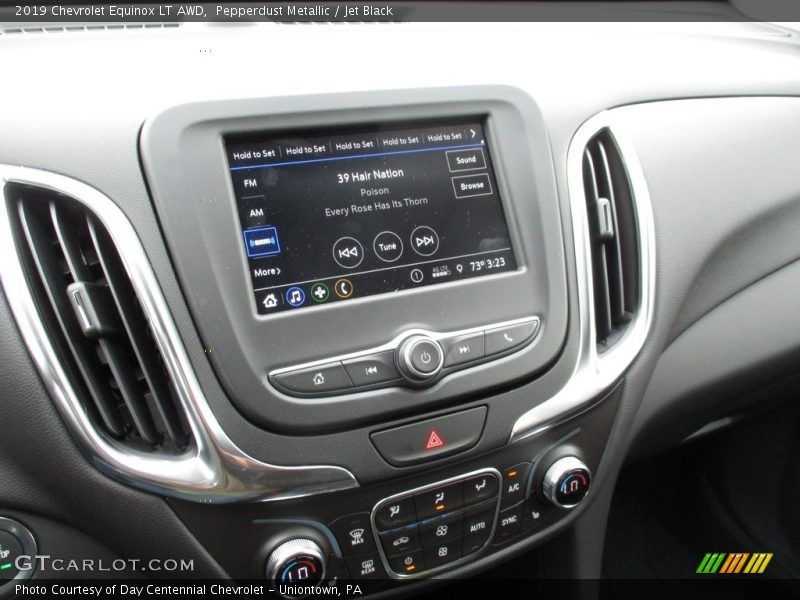 Pepperdust Metallic / Jet Black 2019 Chevrolet Equinox LT AWD