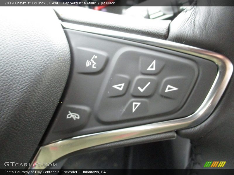 Pepperdust Metallic / Jet Black 2019 Chevrolet Equinox LT AWD