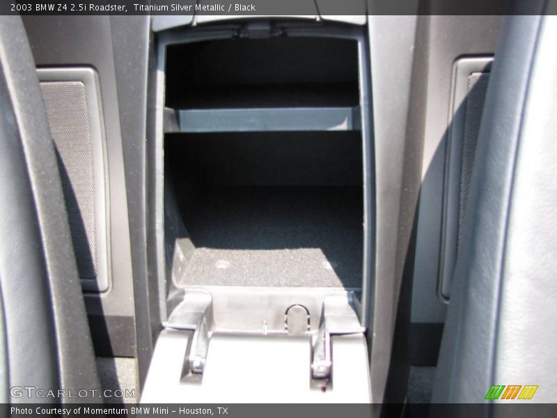 Titanium Silver Metallic / Black 2003 BMW Z4 2.5i Roadster