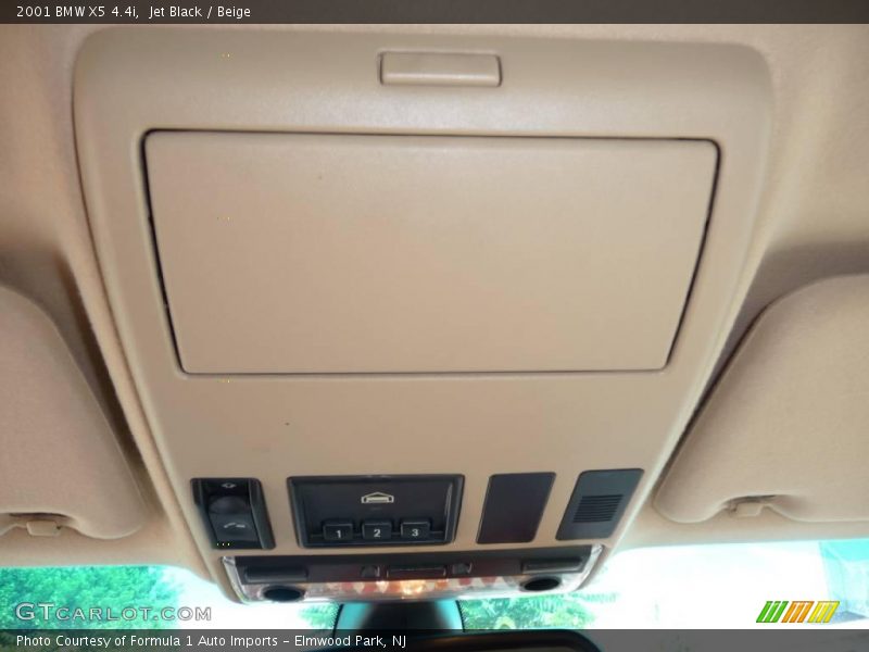 Jet Black / Beige 2001 BMW X5 4.4i