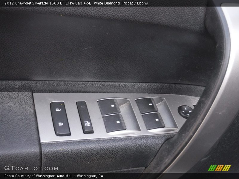 White Diamond Tricoat / Ebony 2012 Chevrolet Silverado 1500 LT Crew Cab 4x4