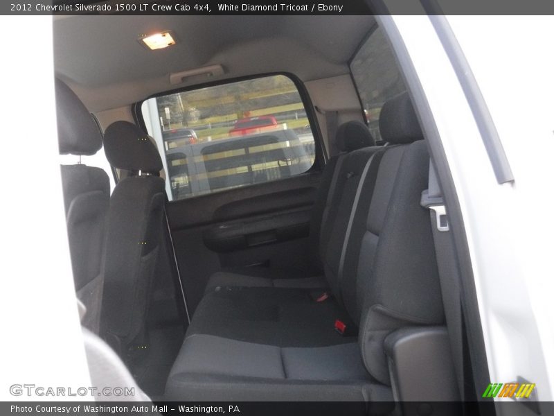 White Diamond Tricoat / Ebony 2012 Chevrolet Silverado 1500 LT Crew Cab 4x4