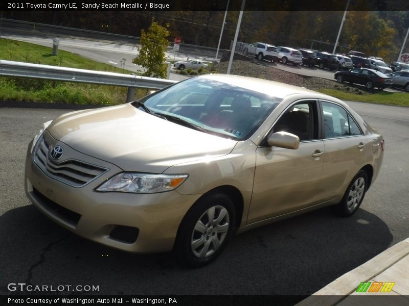 Sandy Beach Metallic / Bisque 2011 Toyota Camry LE