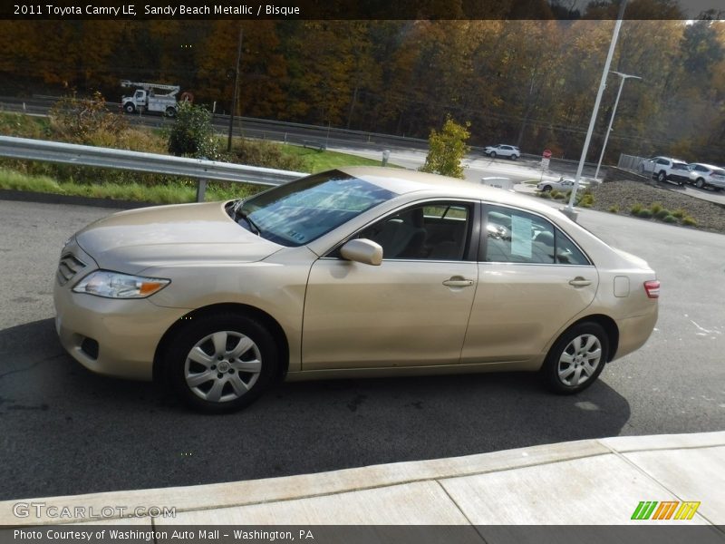 Sandy Beach Metallic / Bisque 2011 Toyota Camry LE