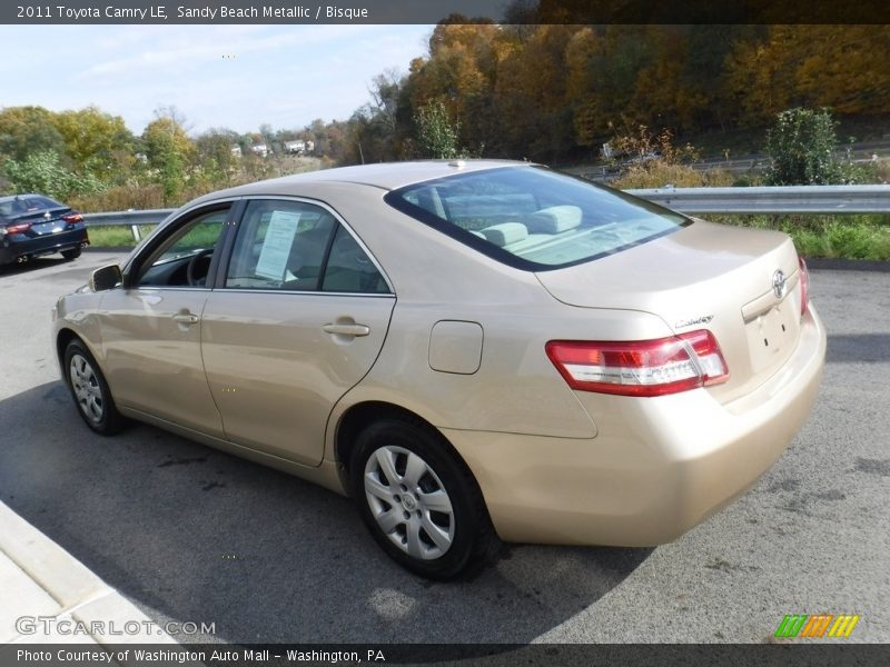 Sandy Beach Metallic / Bisque 2011 Toyota Camry LE