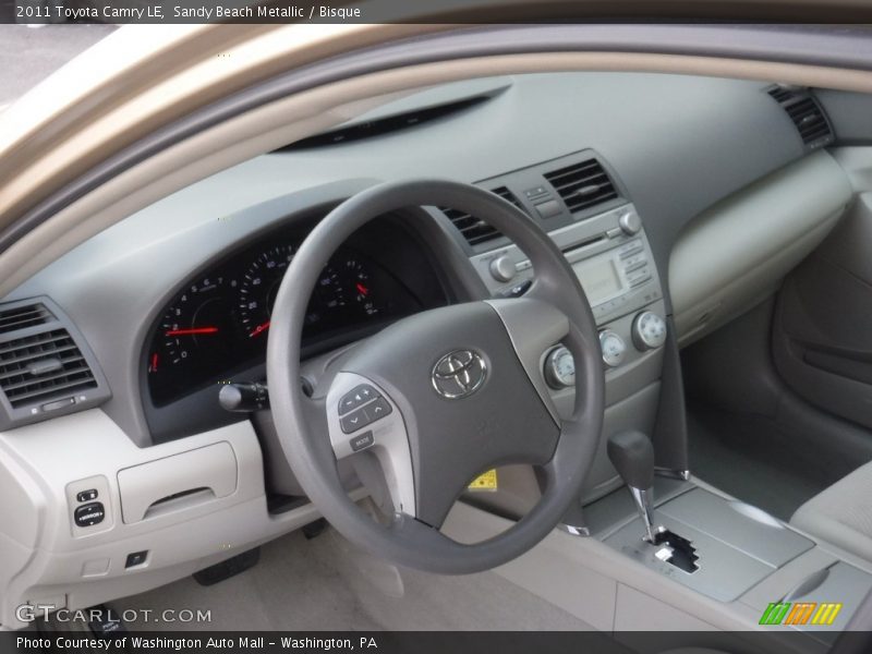 Sandy Beach Metallic / Bisque 2011 Toyota Camry LE