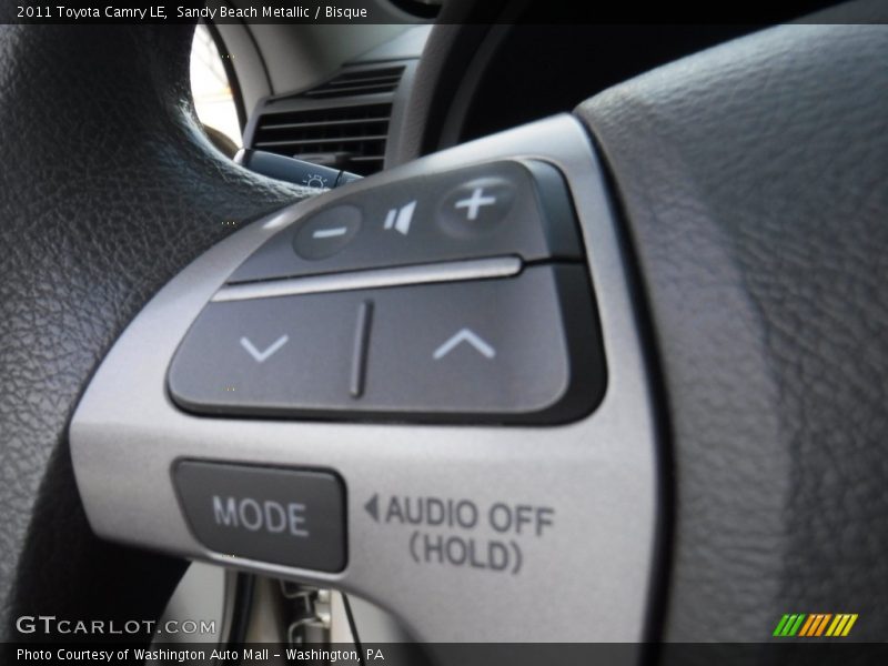 Sandy Beach Metallic / Bisque 2011 Toyota Camry LE