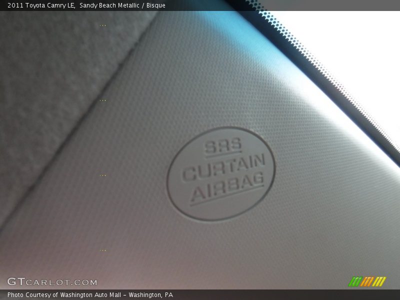 Sandy Beach Metallic / Bisque 2011 Toyota Camry LE