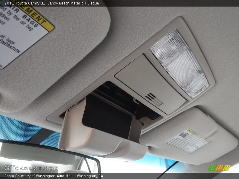 Sandy Beach Metallic / Bisque 2011 Toyota Camry LE