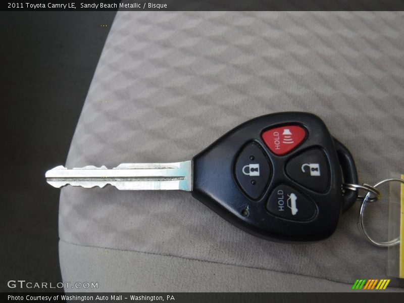 Sandy Beach Metallic / Bisque 2011 Toyota Camry LE