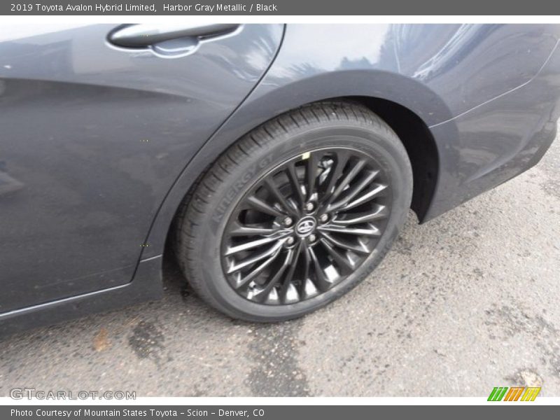 Harbor Gray Metallic / Black 2019 Toyota Avalon Hybrid Limited