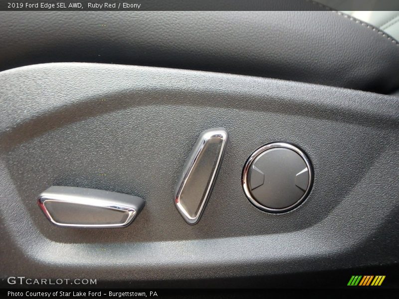 Ruby Red / Ebony 2019 Ford Edge SEL AWD
