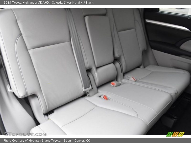 Celestial Silver Metallic / Black 2019 Toyota Highlander SE AWD