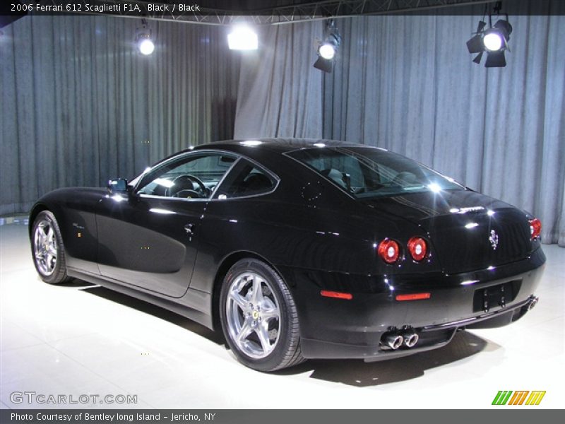 Black / Black 2006 Ferrari 612 Scaglietti F1A