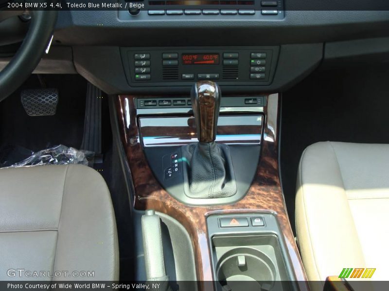 Toledo Blue Metallic / Beige 2004 BMW X5 4.4i