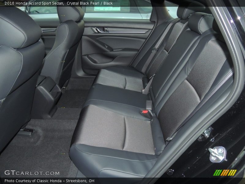 Rear Seat of 2018 Accord Sport Sedan