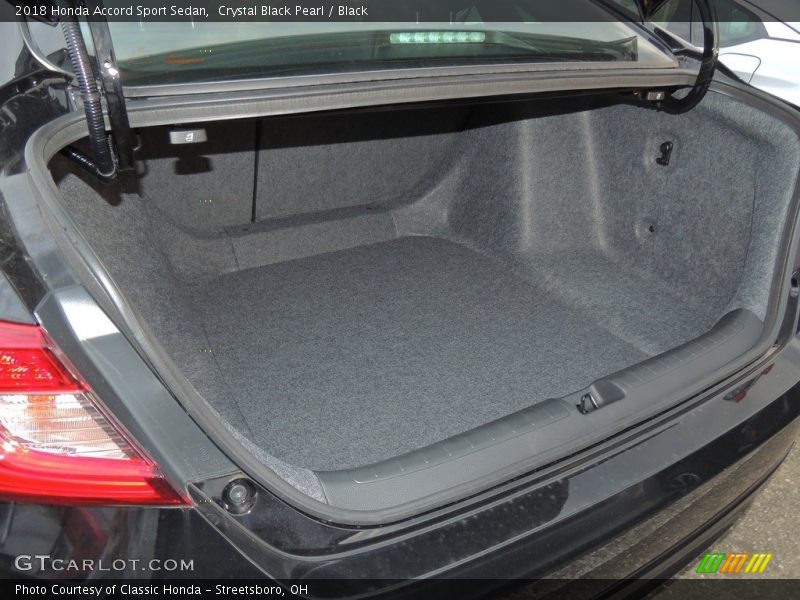  2018 Accord Sport Sedan Trunk