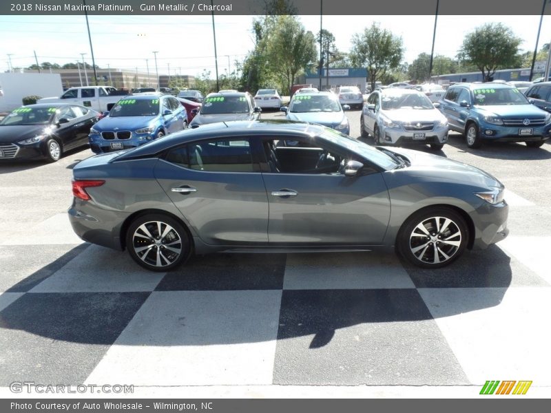 Gun Metallic / Charcoal 2018 Nissan Maxima Platinum