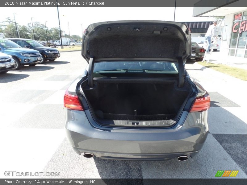 Gun Metallic / Charcoal 2018 Nissan Maxima Platinum