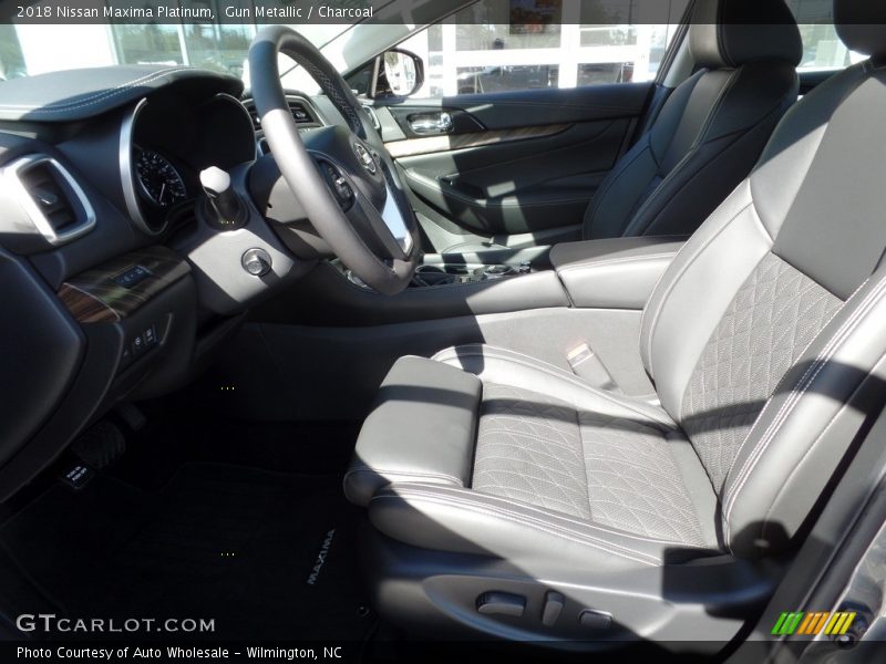Gun Metallic / Charcoal 2018 Nissan Maxima Platinum